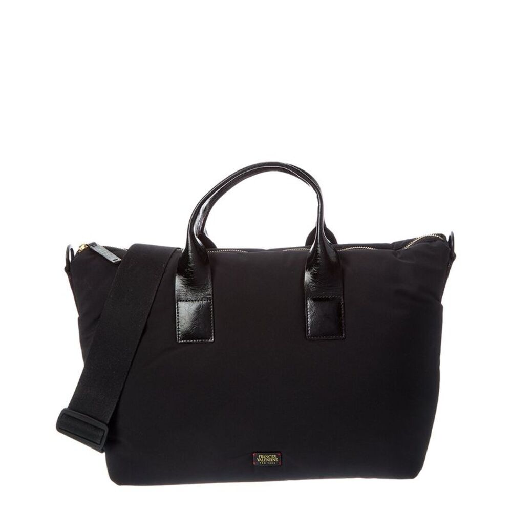Frances Valentine Elliot Padded Tote, Black